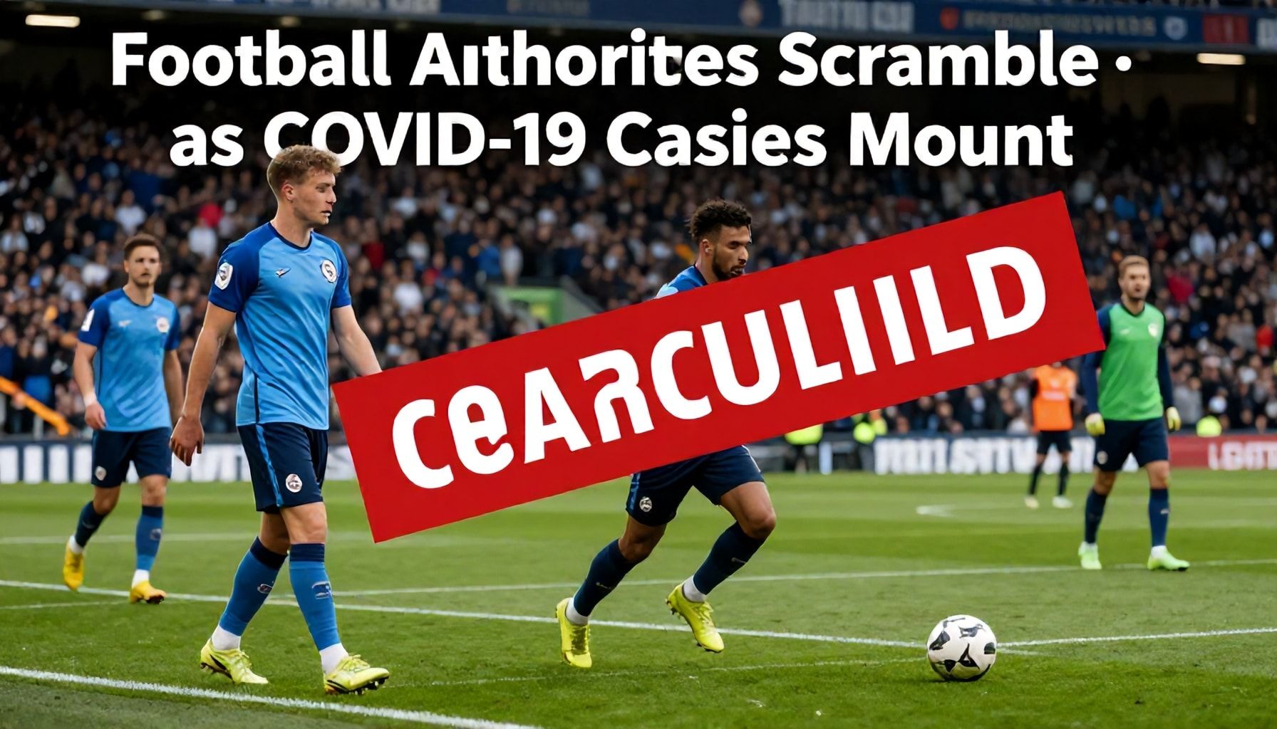 Football Authorities Scramble as COVID-19 Cases Mount