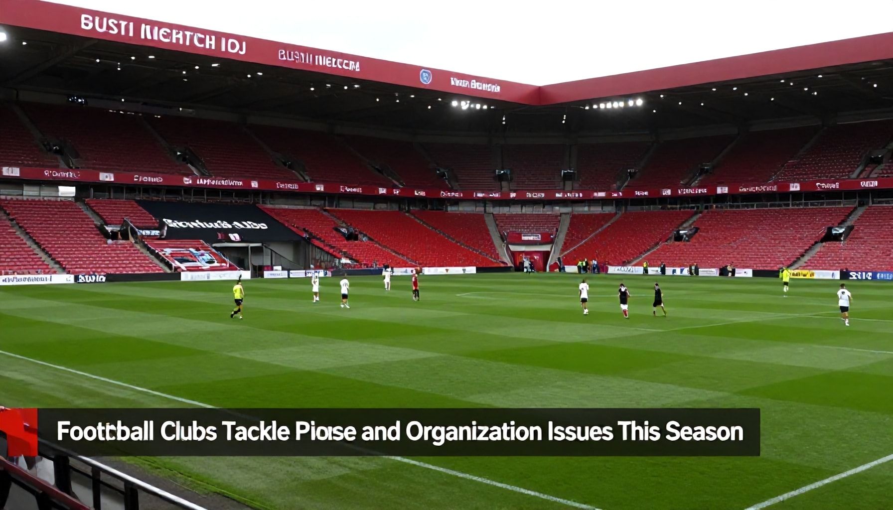 Football Clubs Tackle Pitch Noise and Organisation Issues This Season