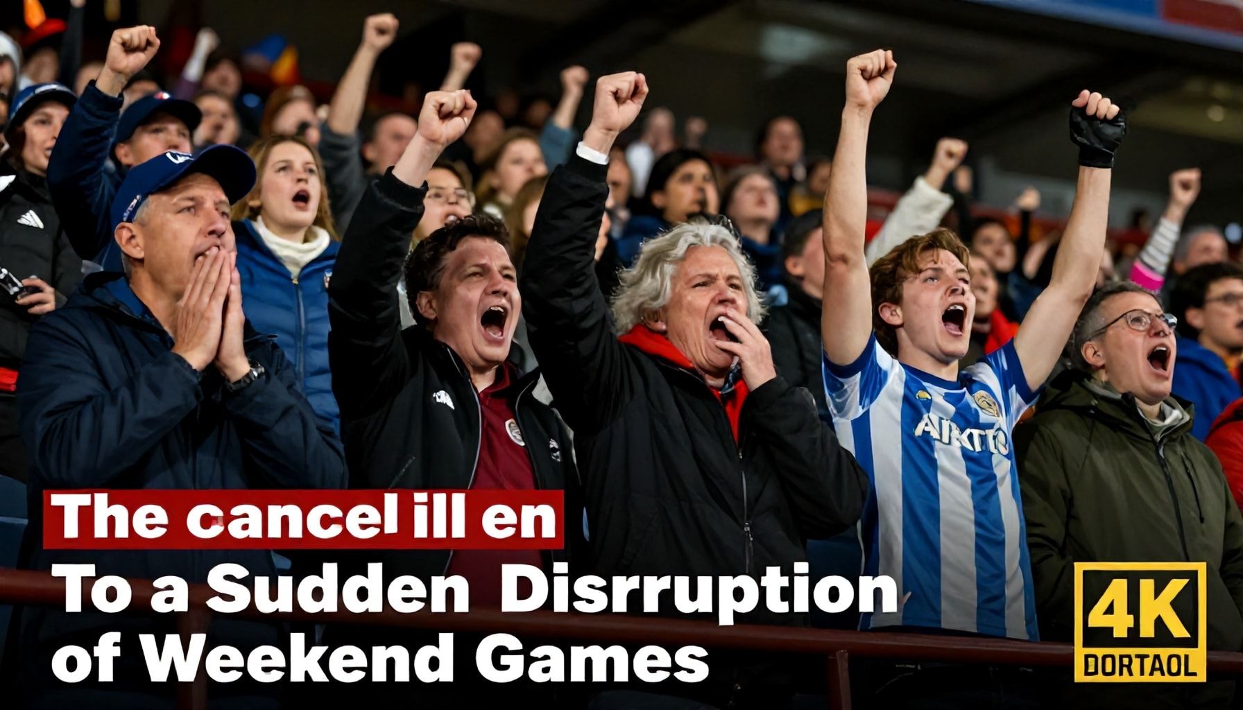 Football Fans React to Sudden Disruption of Weekend Games