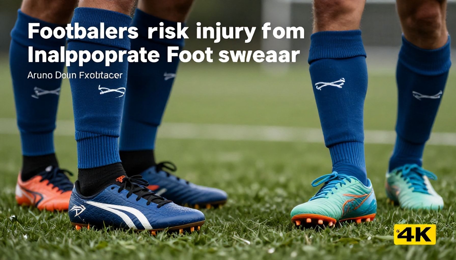 Footballers Risk Injury from Inappropriate Indoor Footwear