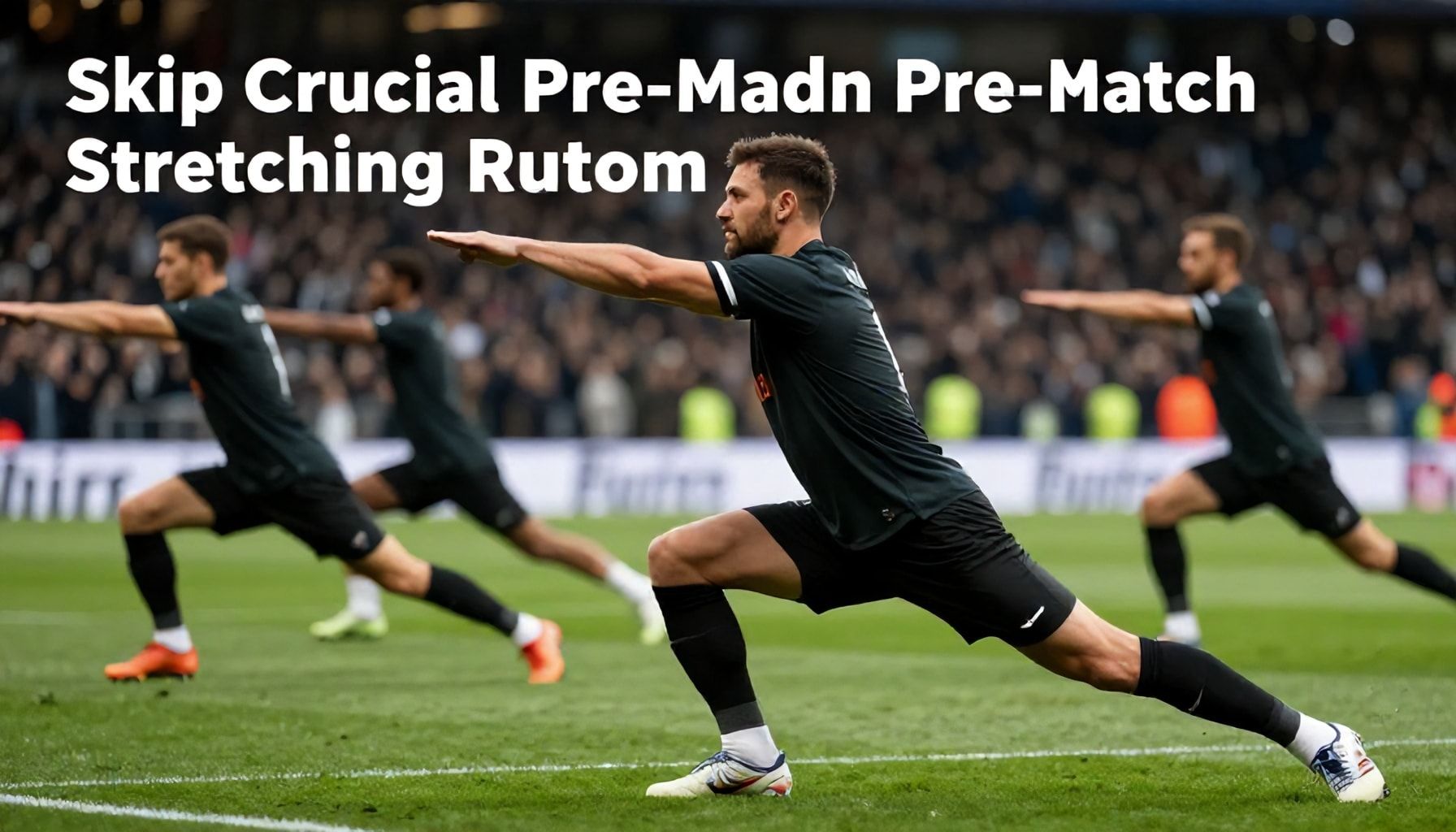 Footballers Skip Crucial Pre-Match Stretching Routines