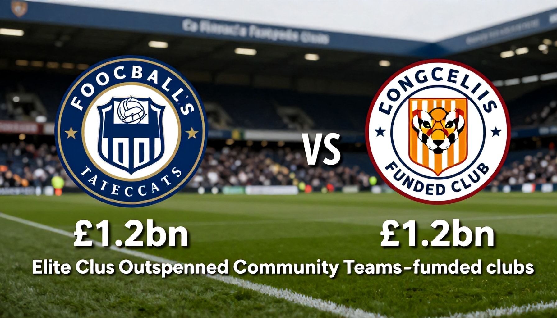 Football's Financial Divide: Elite Clubs Outspend Community Teams by £1.2bn