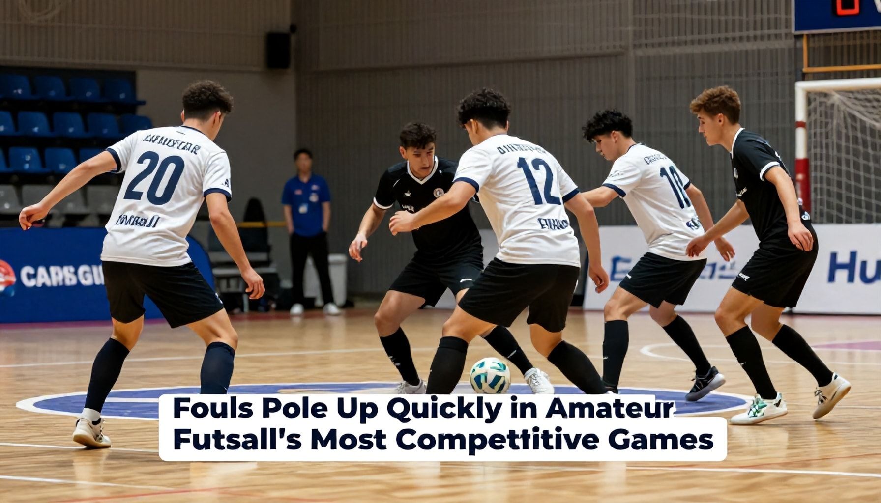 Fouls Pile Up Quickly in Amateur Futsal's Most Competitive Games