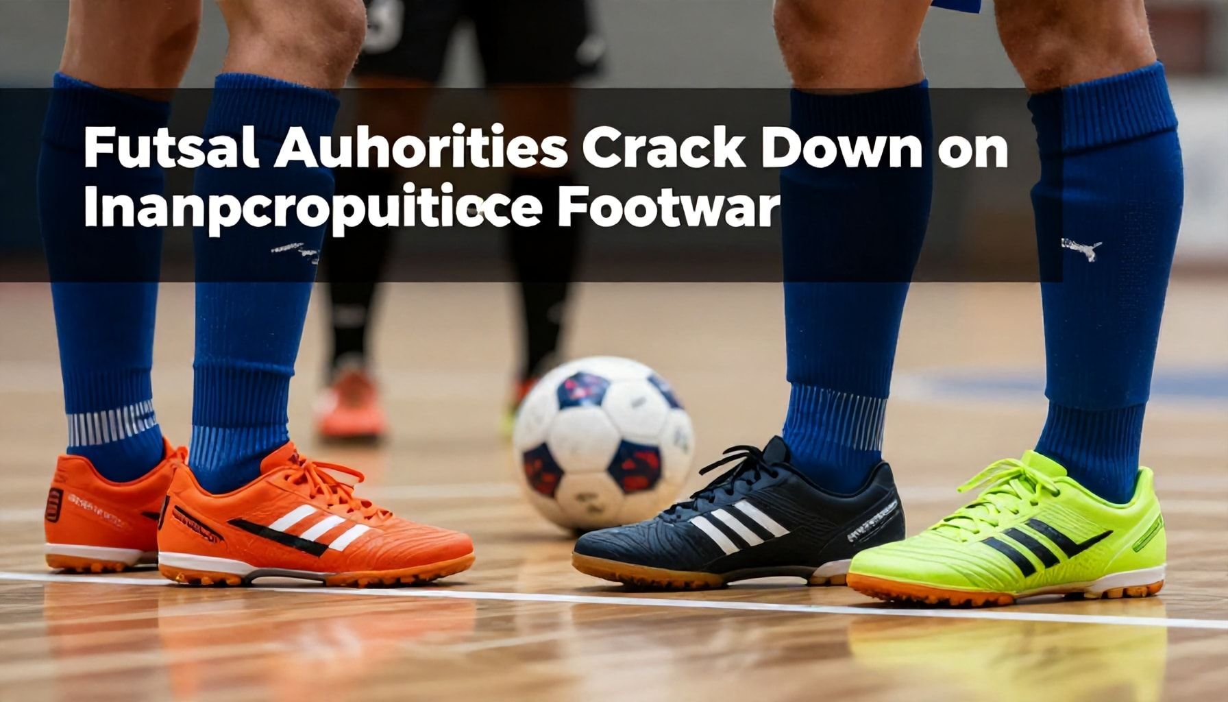 Futsal Authorities Crack Down on Inappropriate Footwear
