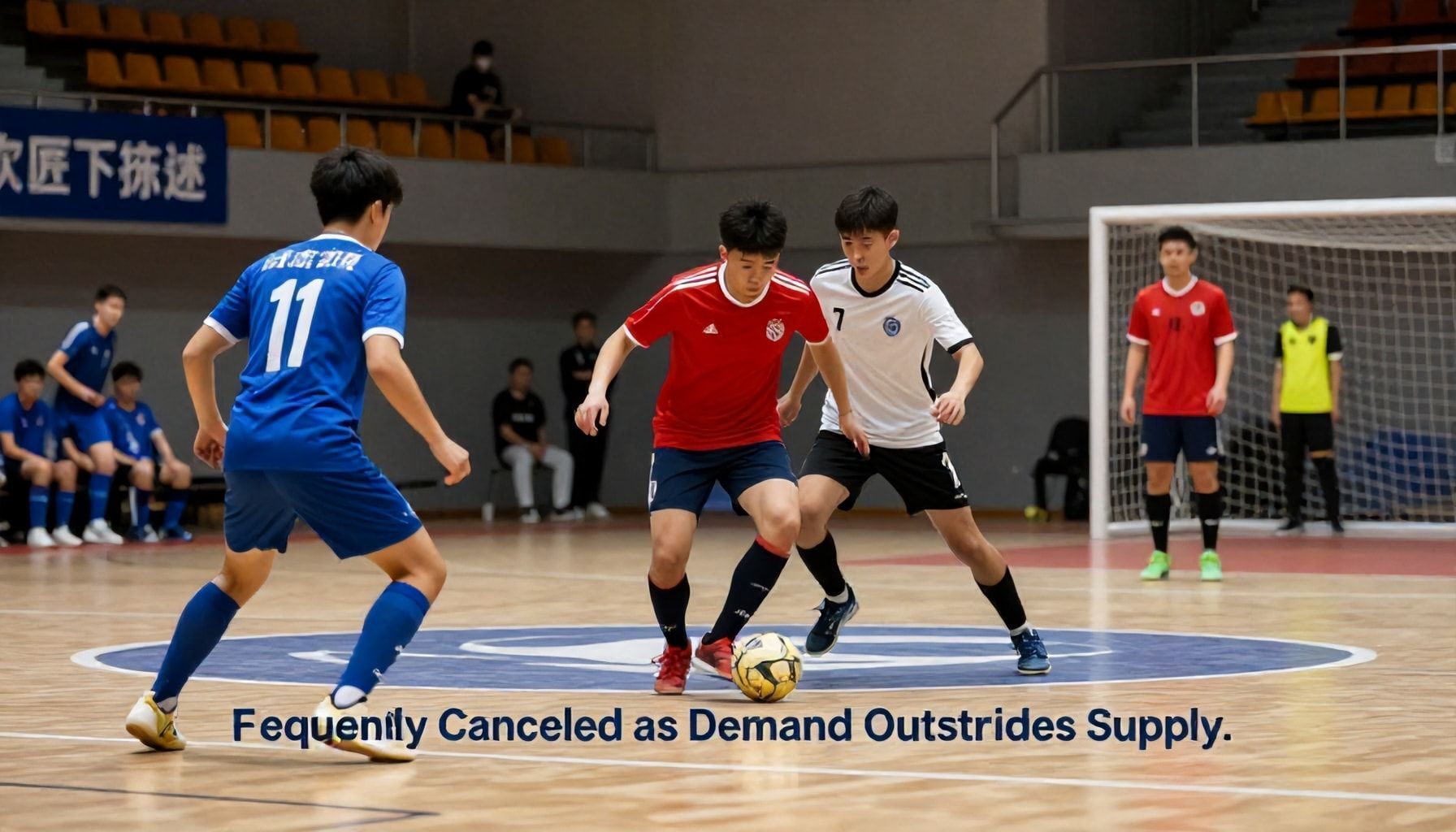 Futsal Sessions Frequently Canceled as Demand Outstrips Supply