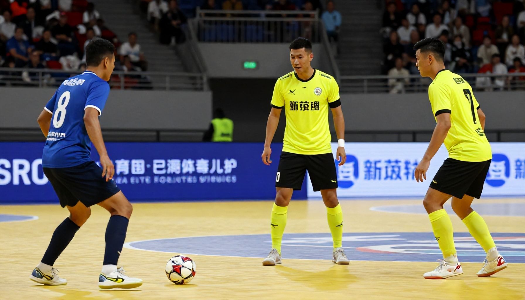 Futsal Teams Misinterpret Spacing Rules During Critical Match