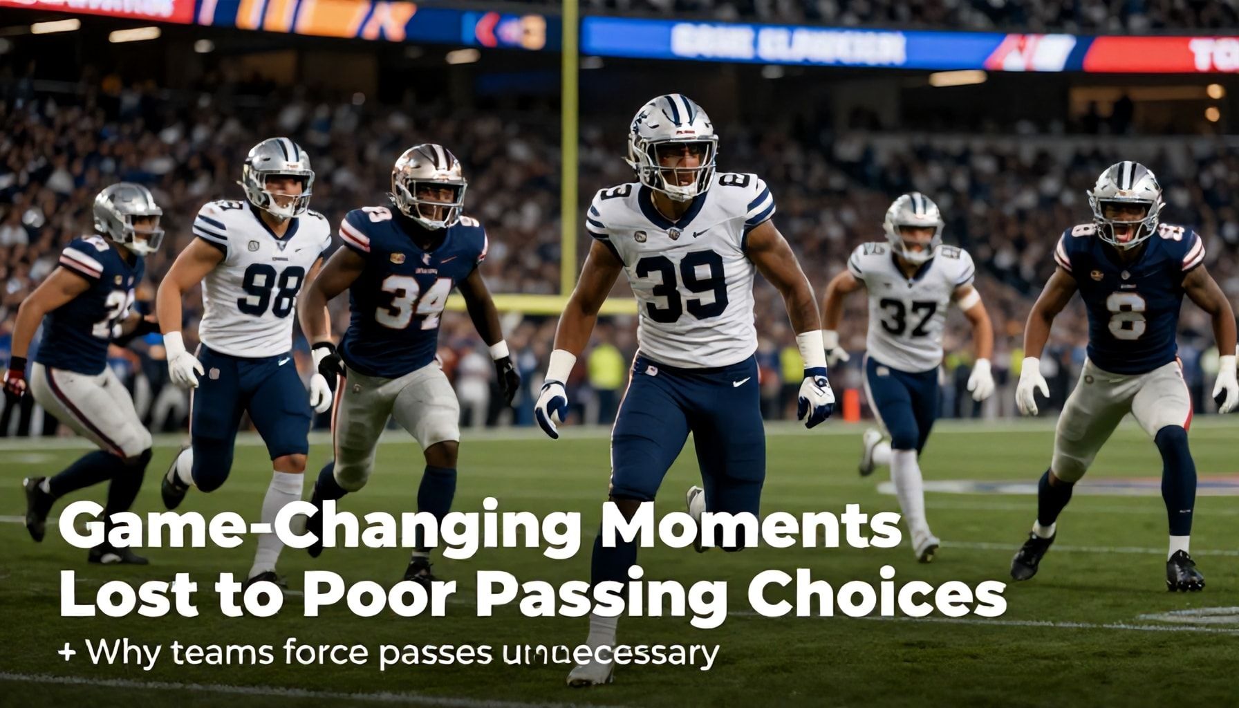 Game-Changing Moments Lost to Poor Passing Choices