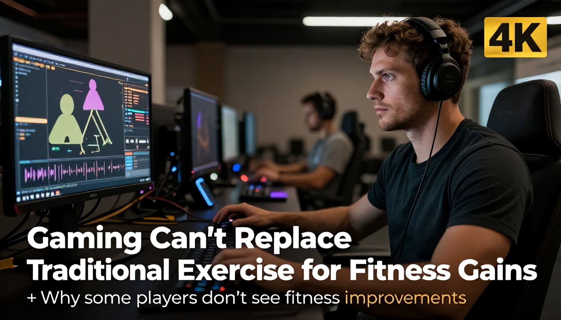 Gaming Can't Replace Traditional Exercise for Fitness Gains
