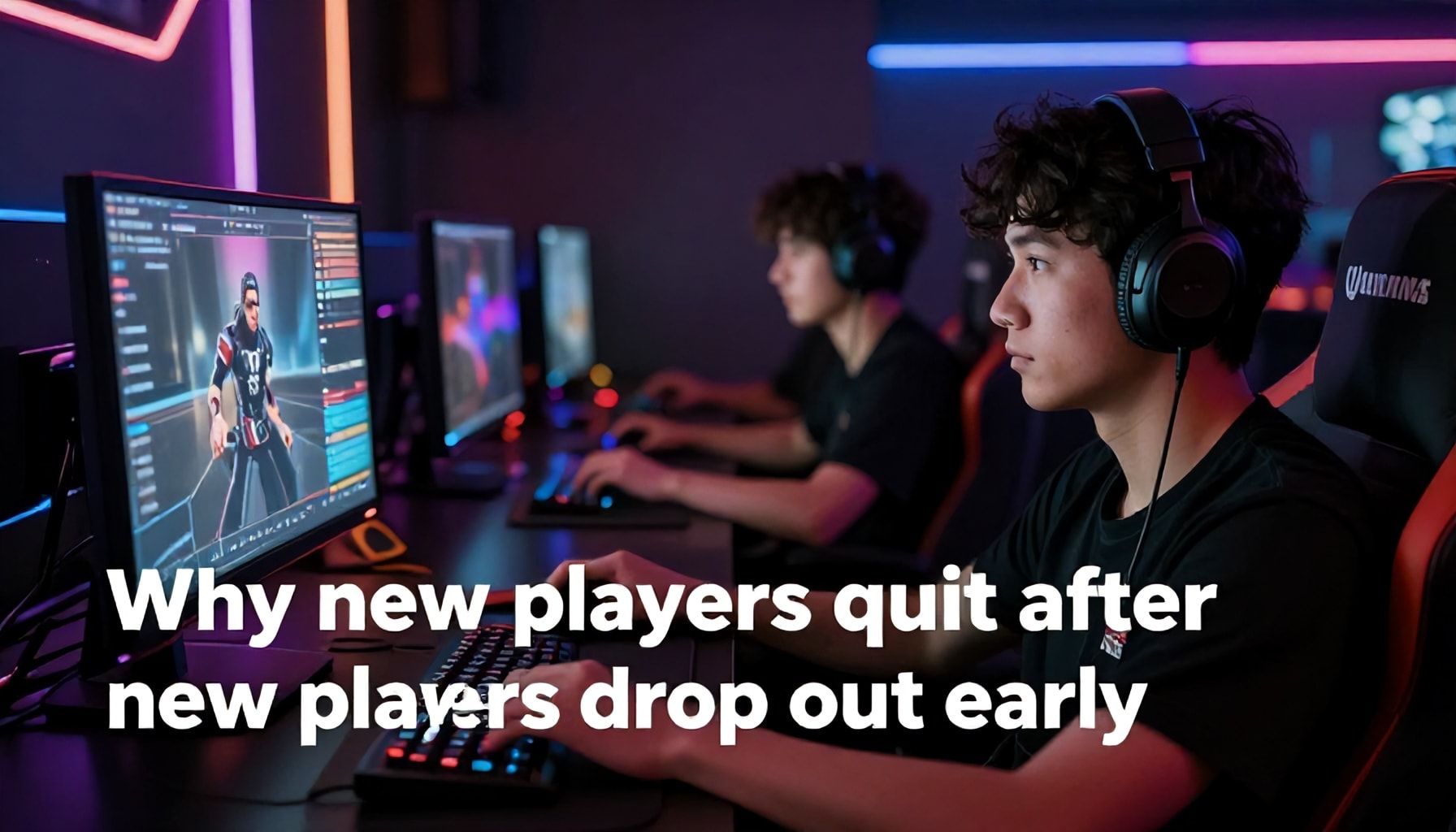 Gaming industry faces challenge as new players drop out early