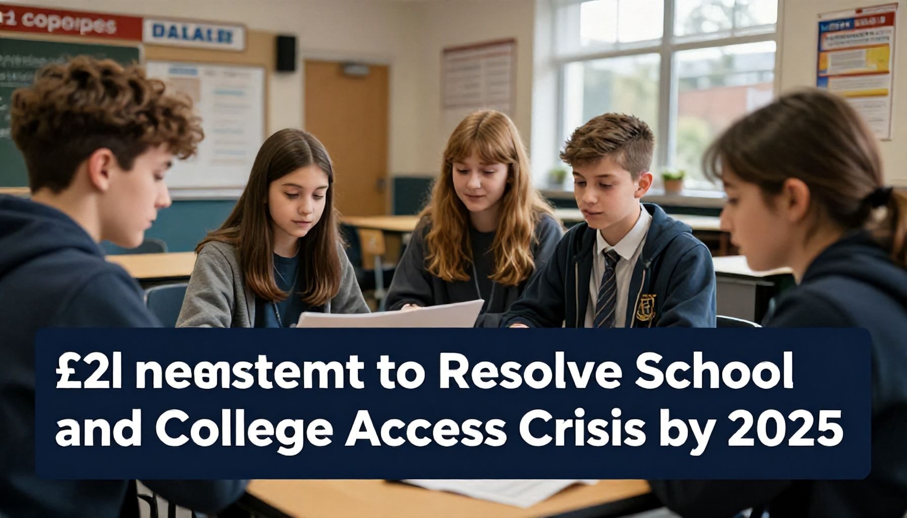 Government Announces £2bn Investment to Resolve School and College Access Crisis by 2025