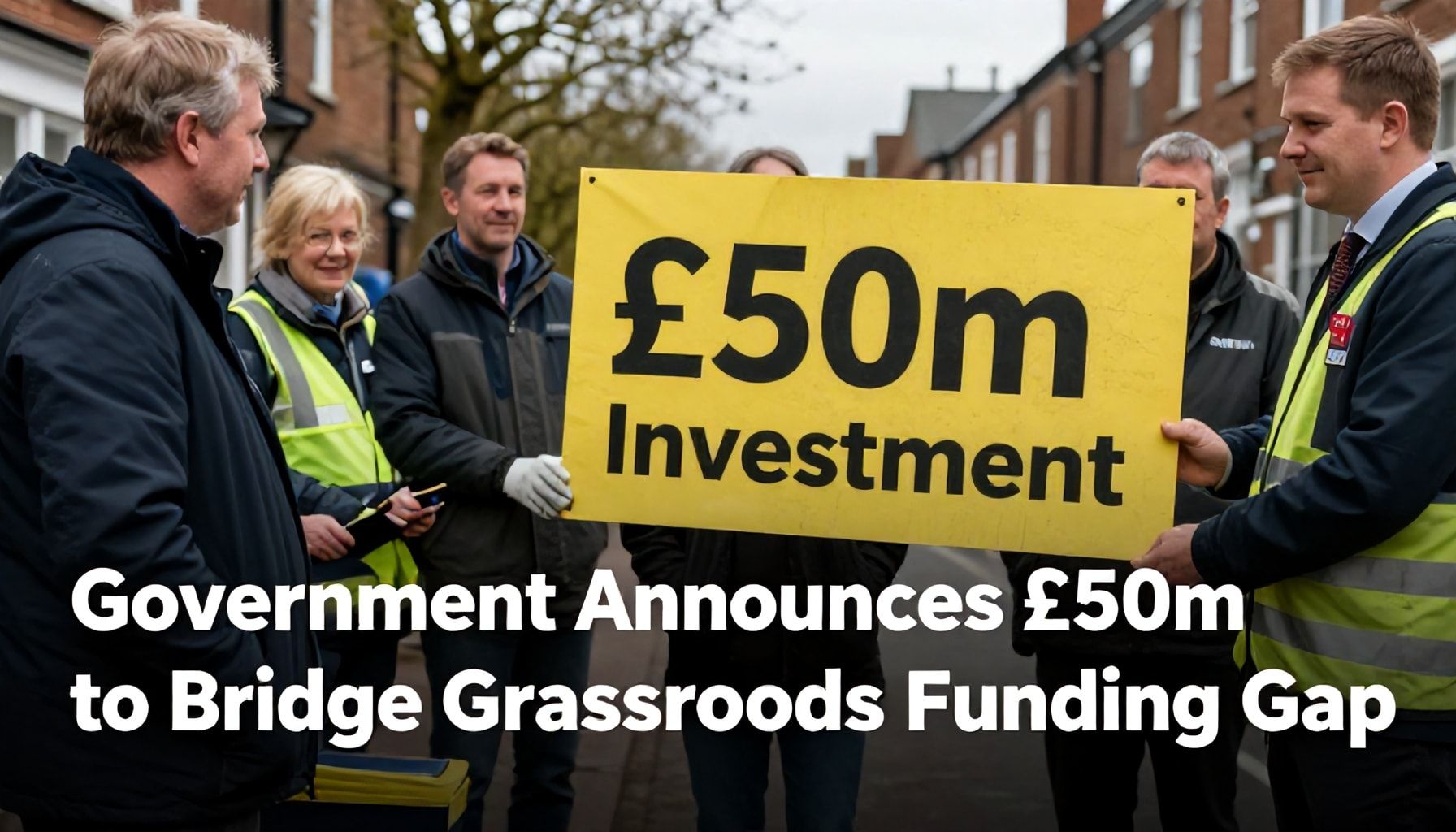 Government Announces £50m Investment to Bridge Grassroots Funding Gap