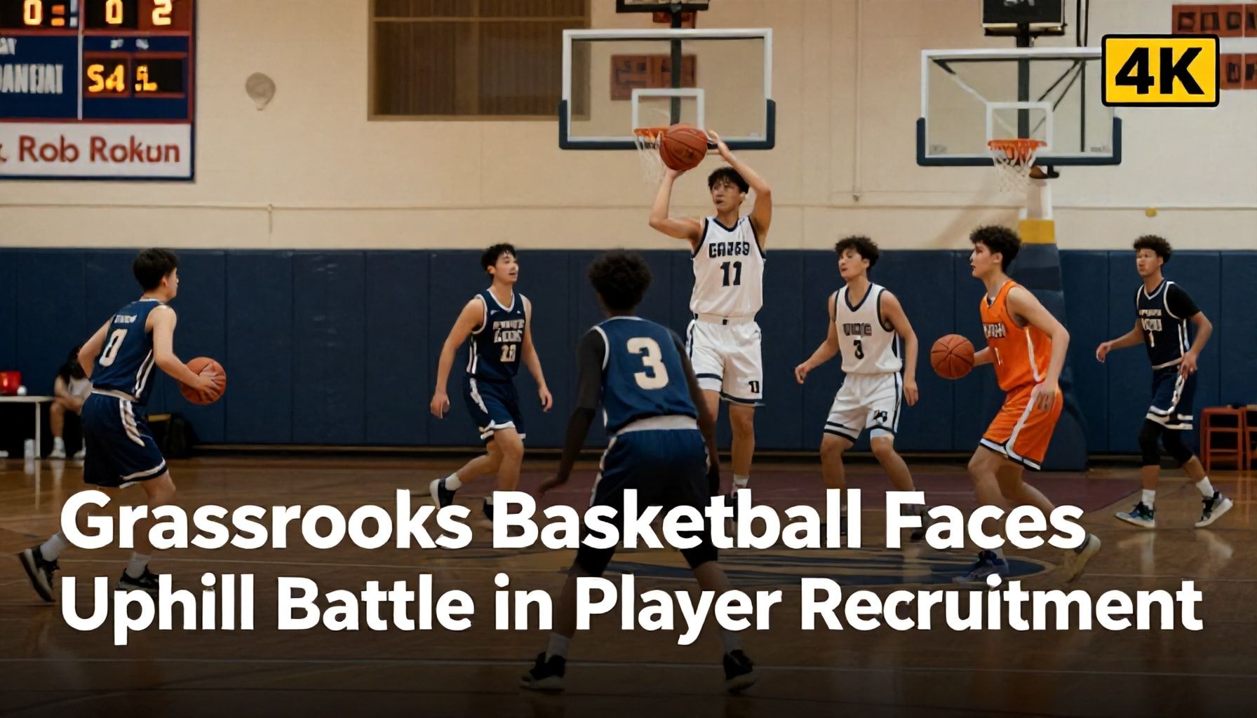 Grassroots Basketball Faces Uphill Battle in Player Recruitment