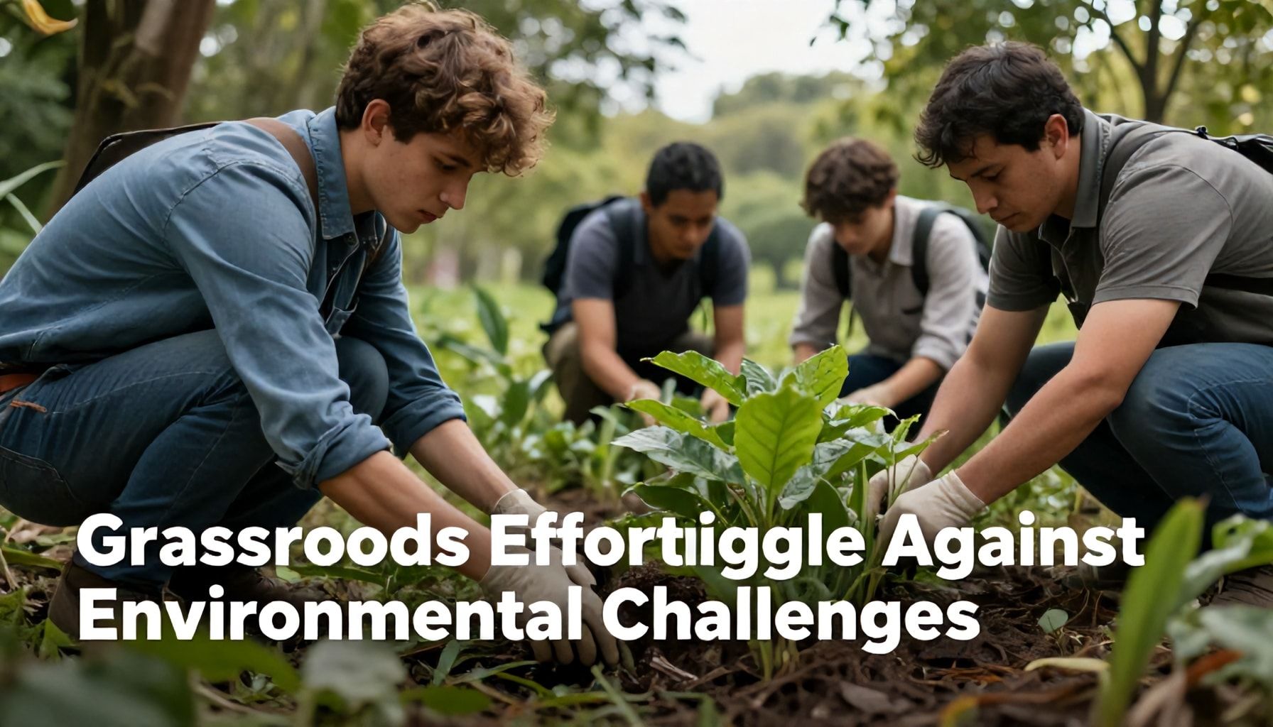Grassroots Efforts Struggle Against Environmental Challenges