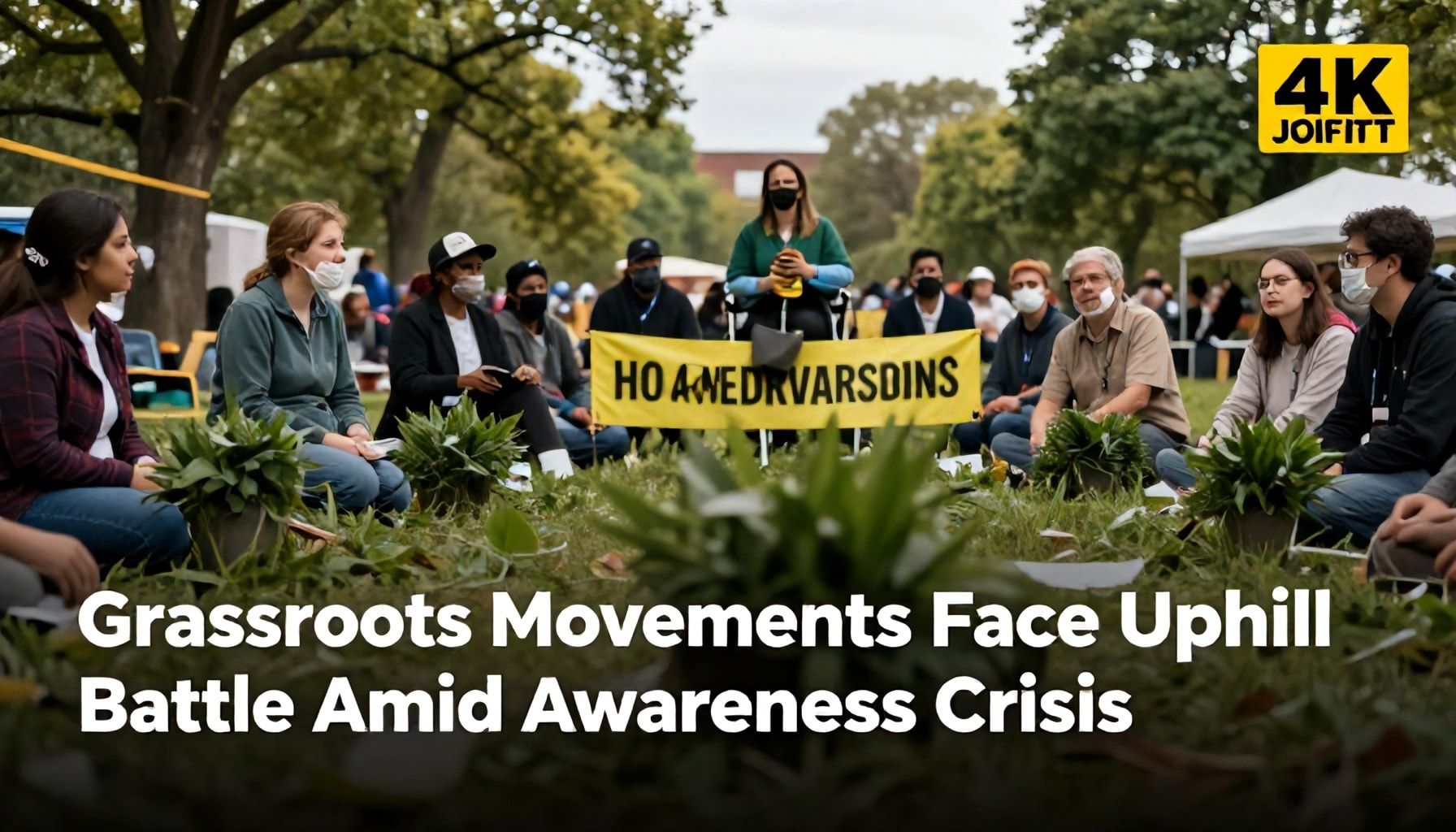 Grassroots Movements Face Uphill Battle Amid Awareness Crisis