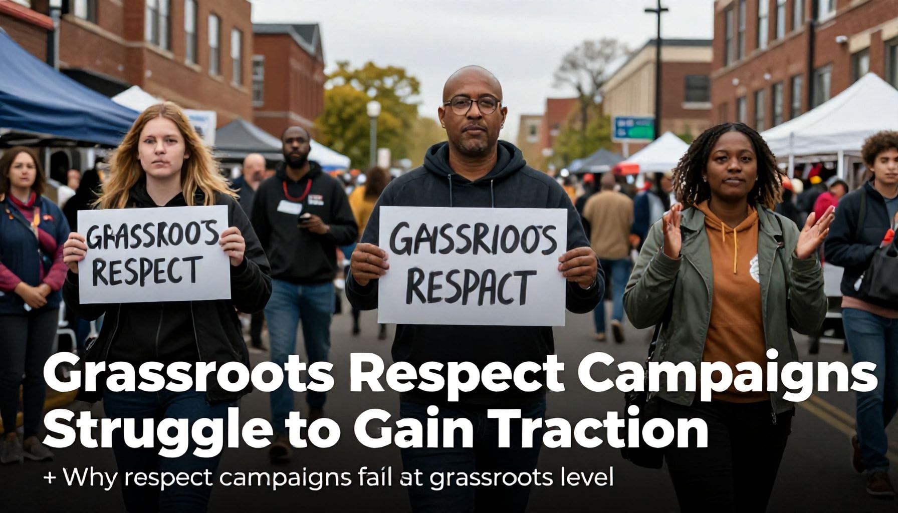 Grassroots Respect Campaigns Struggle to Gain Traction
