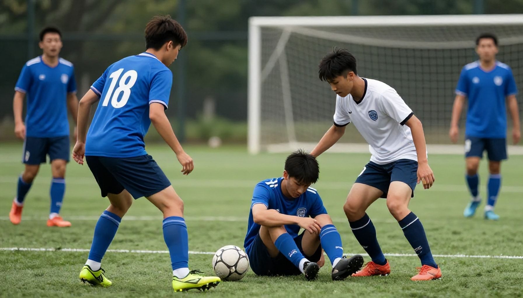 Growing concern over players continuing despite injuries in five-a-side football