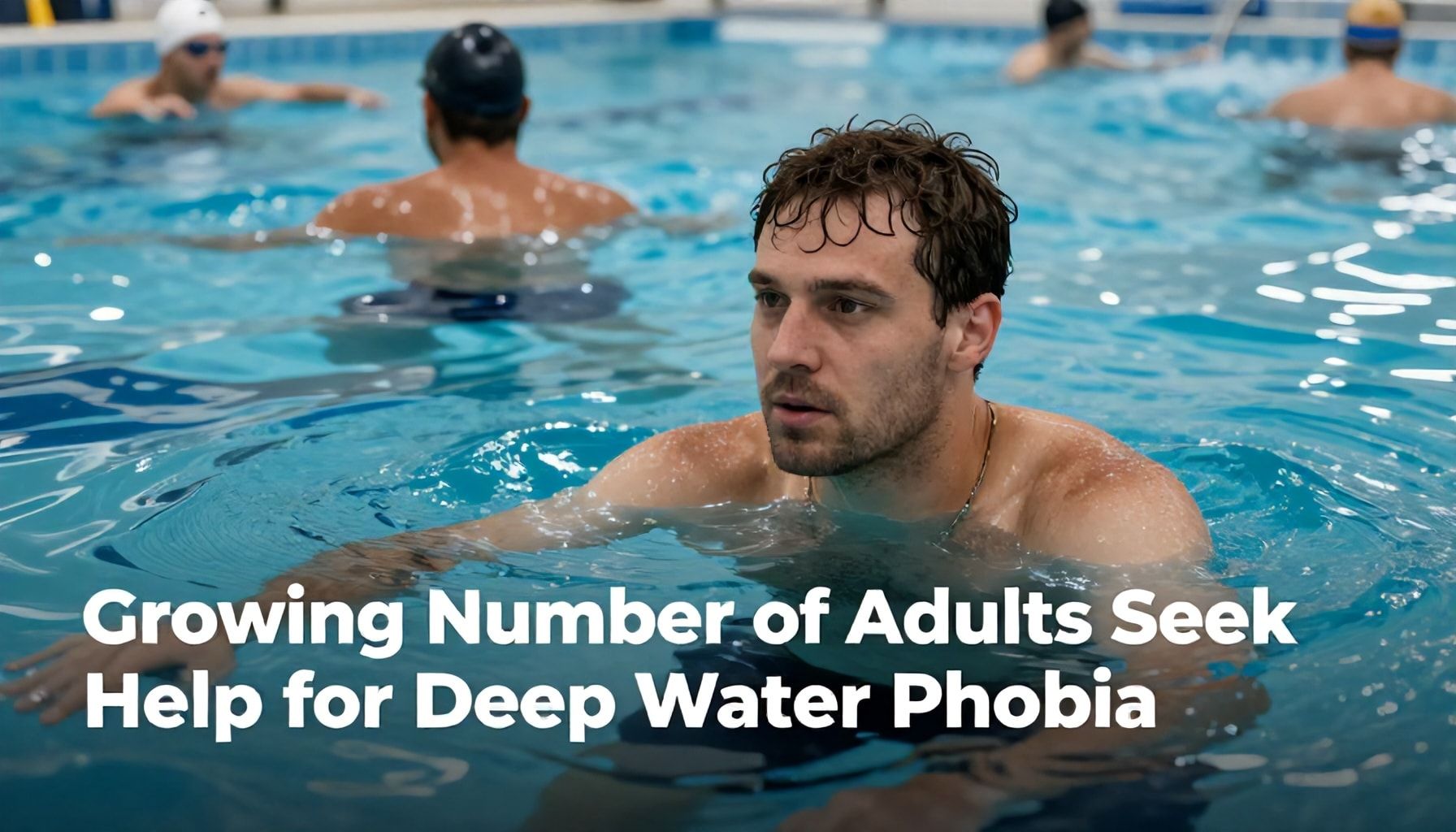 Growing Number of Adults Seek Help for Deep Water Phobia