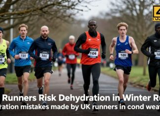 UK Runners Risk Dehydration in Winter Runs