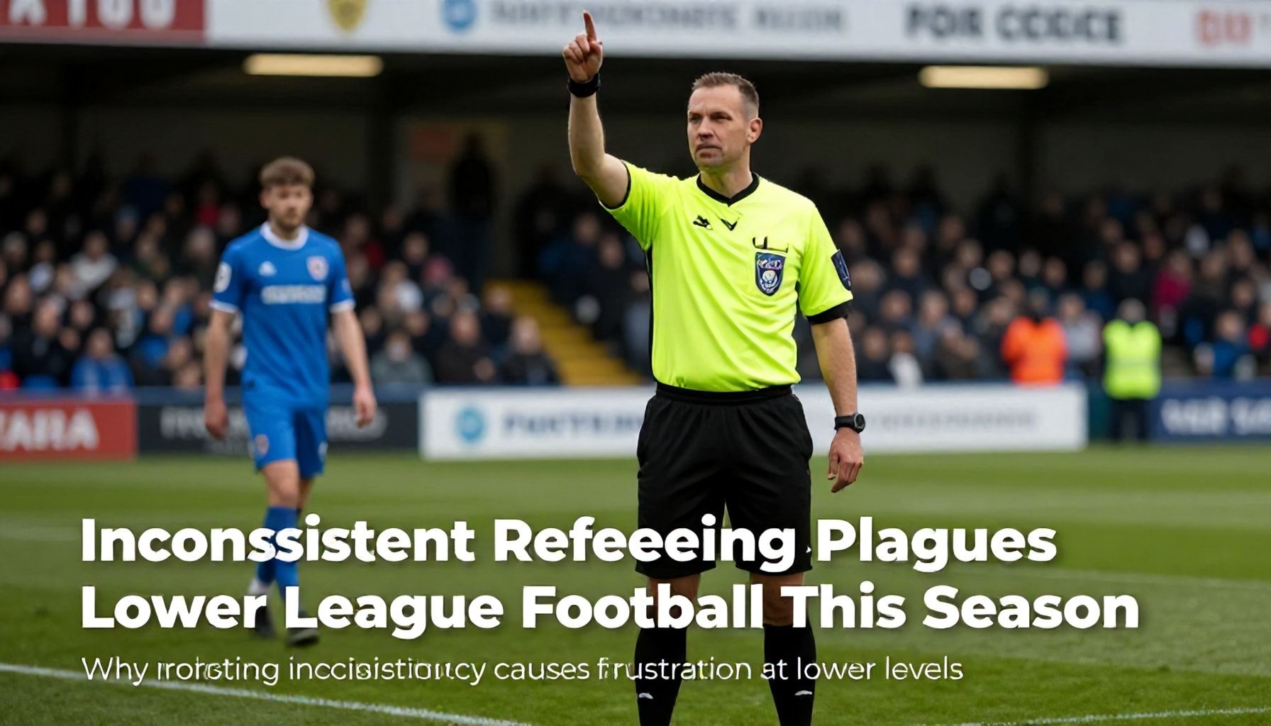 Inconsistent Refereeing Plagues Lower League Football This Season