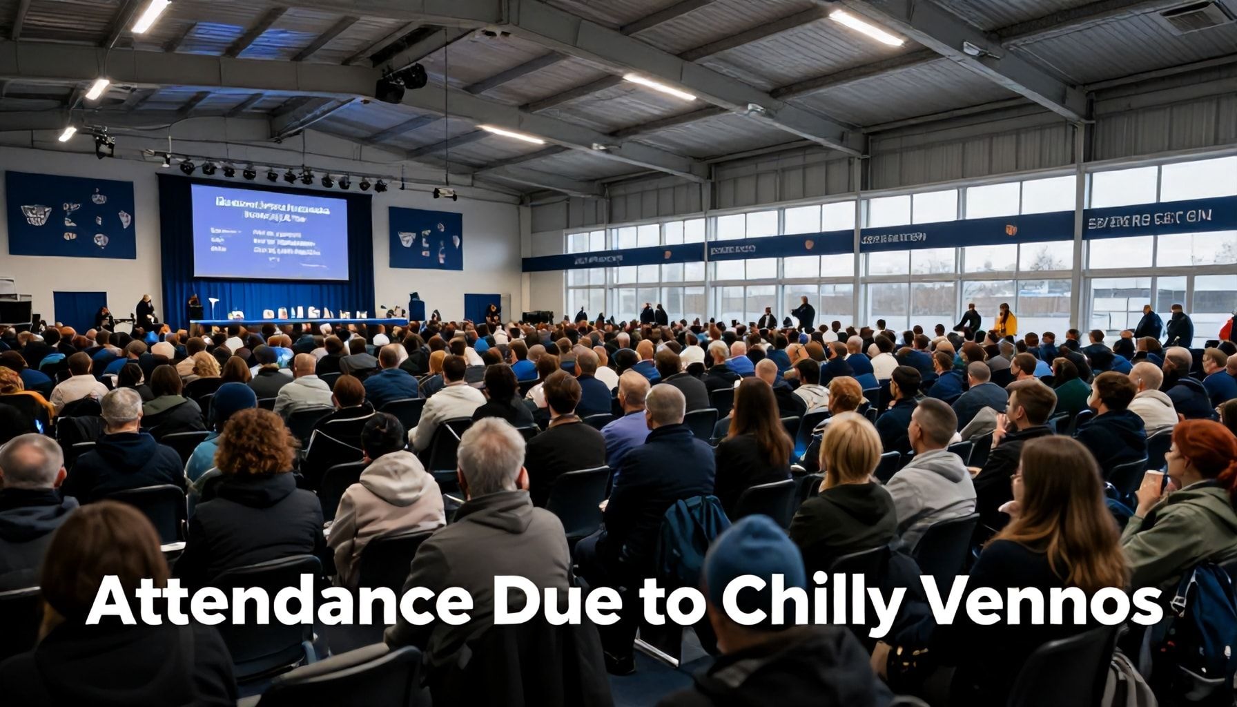 Indoor Event Attendance Drops Due to Chilly Venues