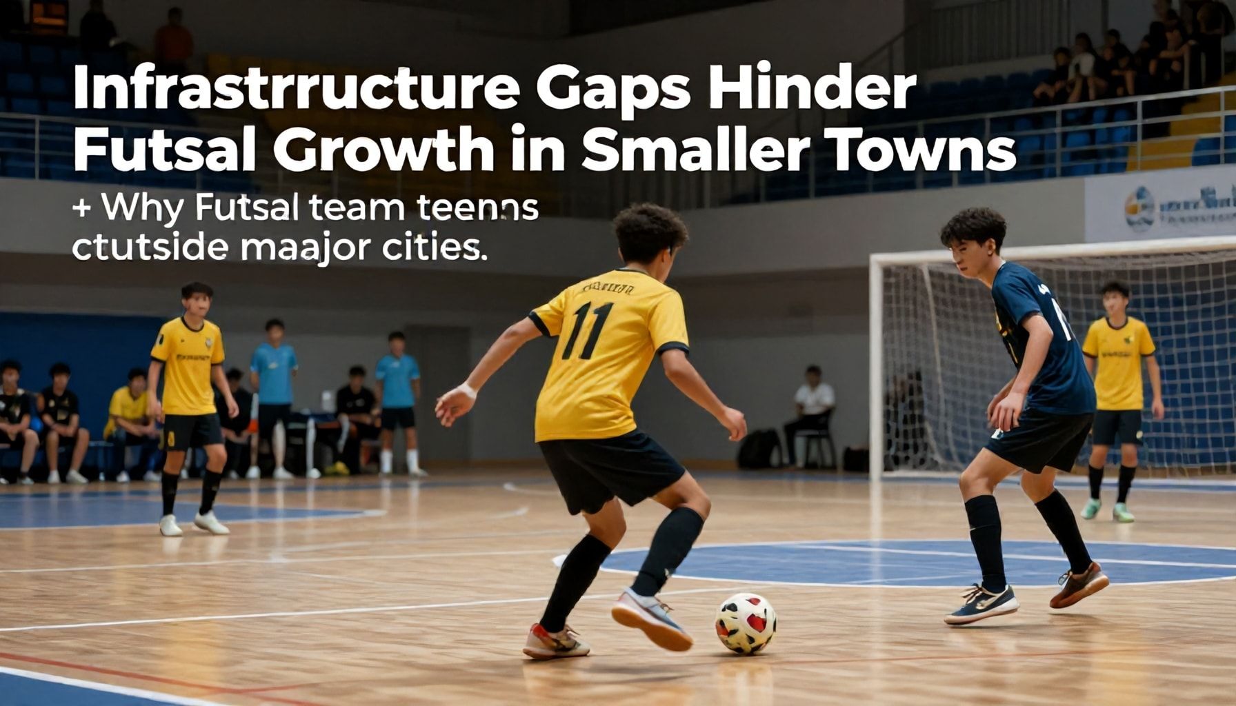 Infrastructure Gaps Hinder Futsal Growth in Smaller Towns
