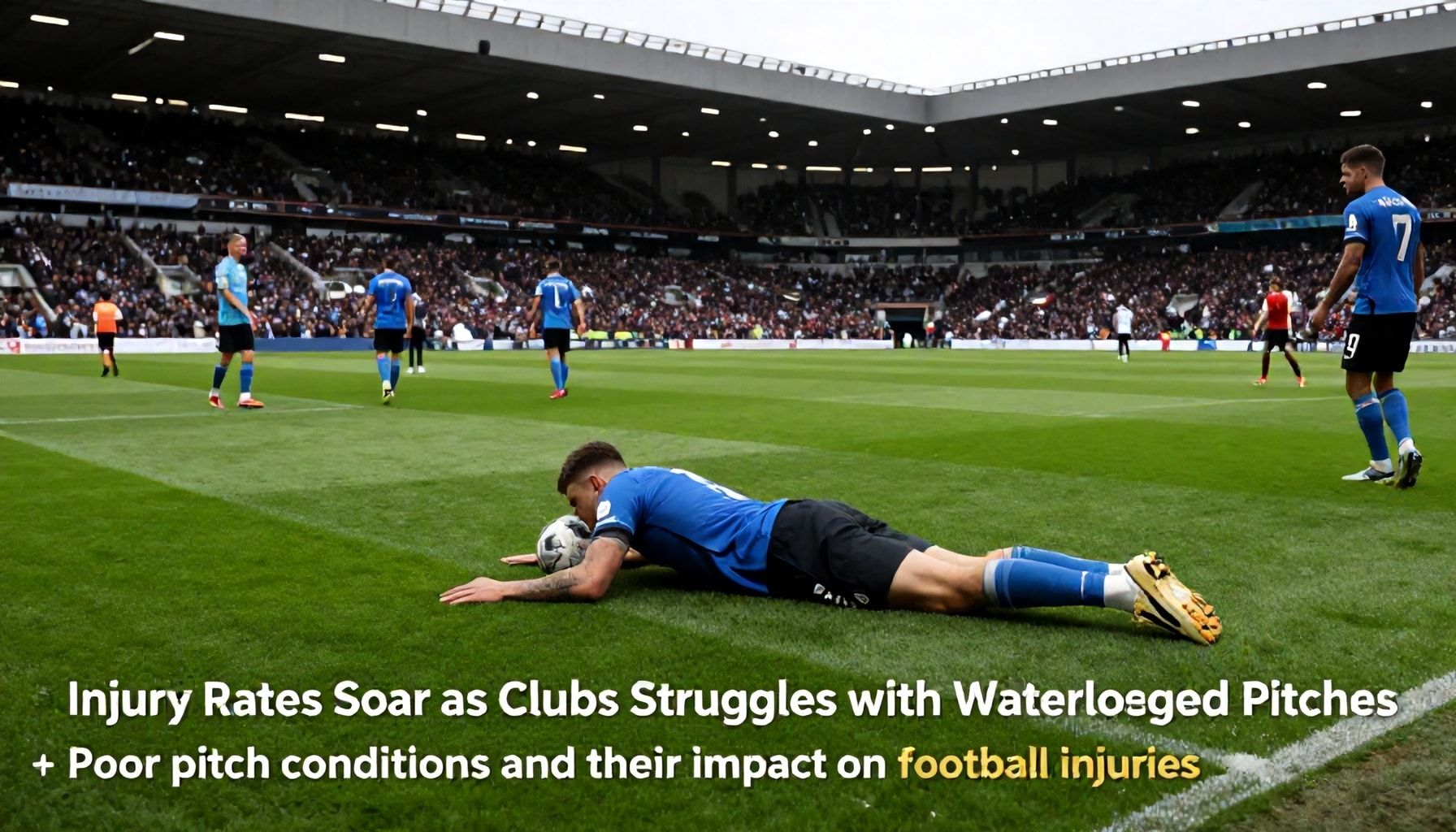 Injury Rates Soar as Clubs Struggle with Waterlogged Pitches