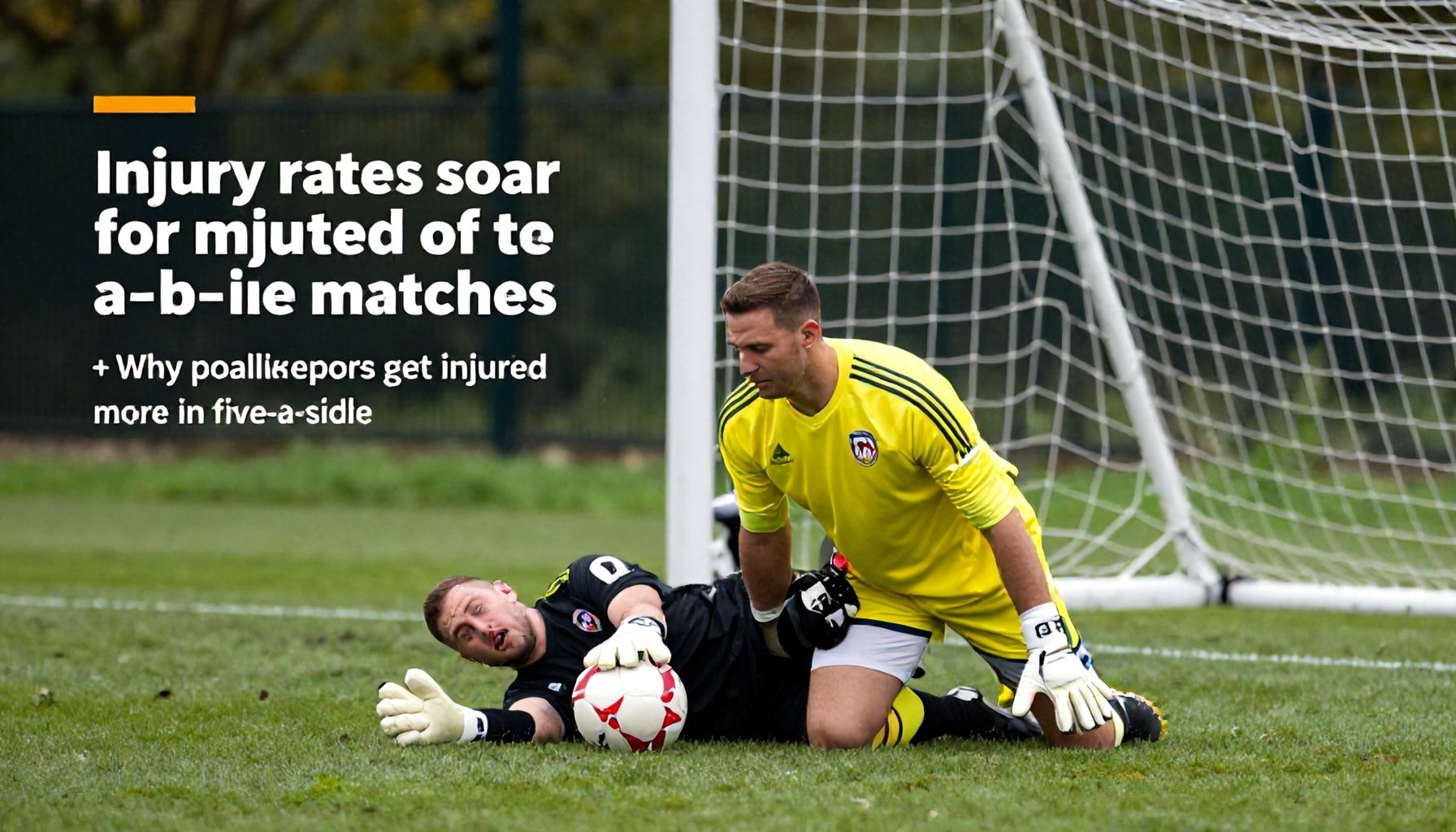 Injury rates soar for goalkeepers in five-a-side matches