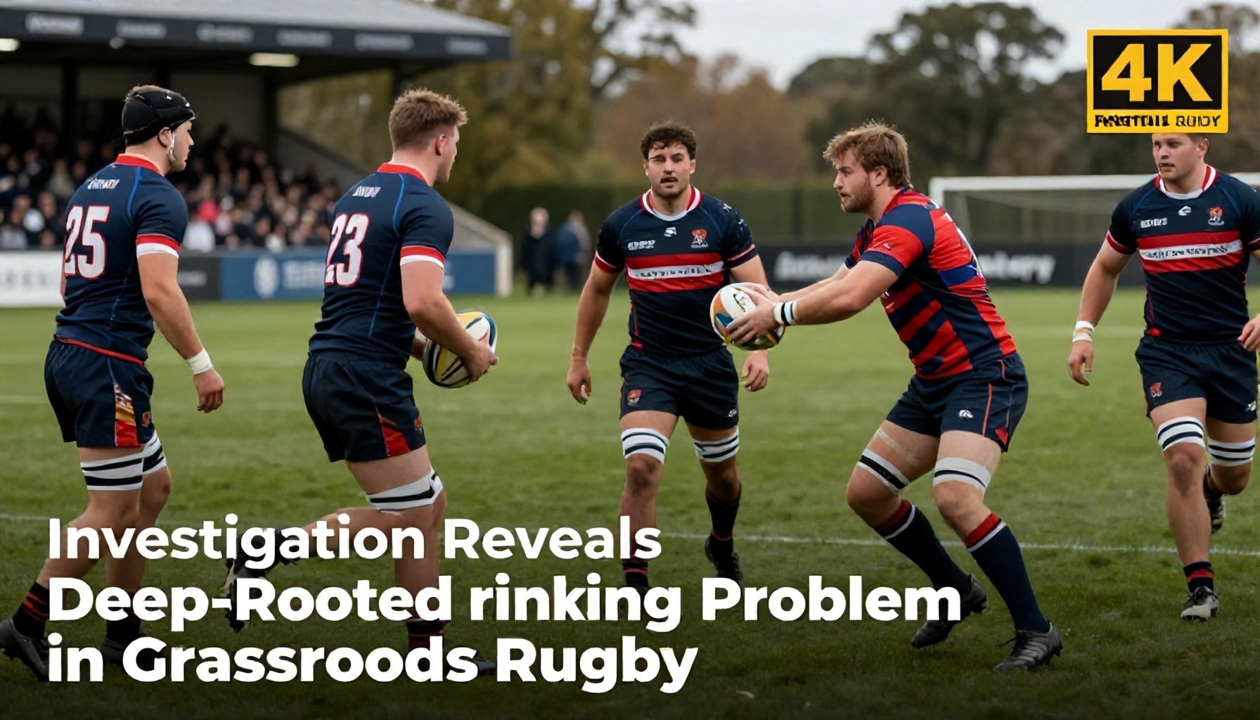 Investigation Reveals Deep-Rooted Drinking Problem in Grassroots Rugby