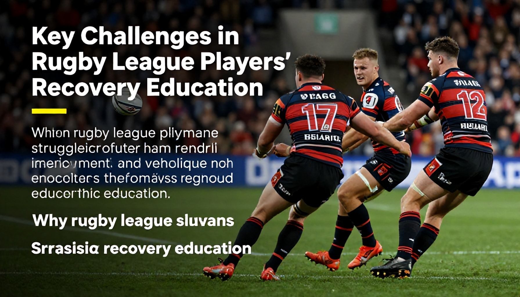 Key Challenges in Rugby League Players' Recovery Education