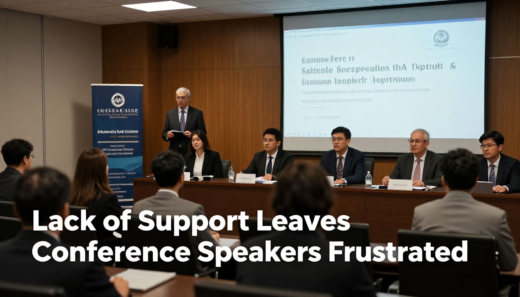 Lack of Support Leaves Conference Speakers Frustrated
