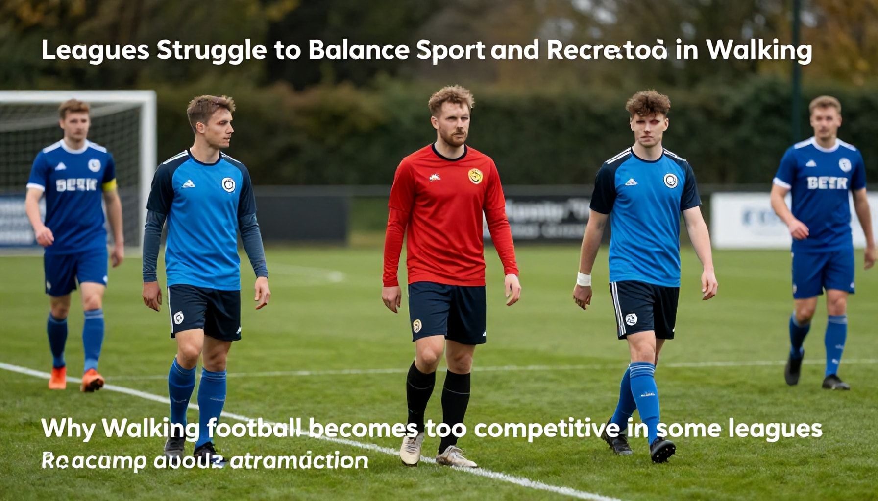 Leagues Struggle to Balance Sport and Recreation in Walking Football