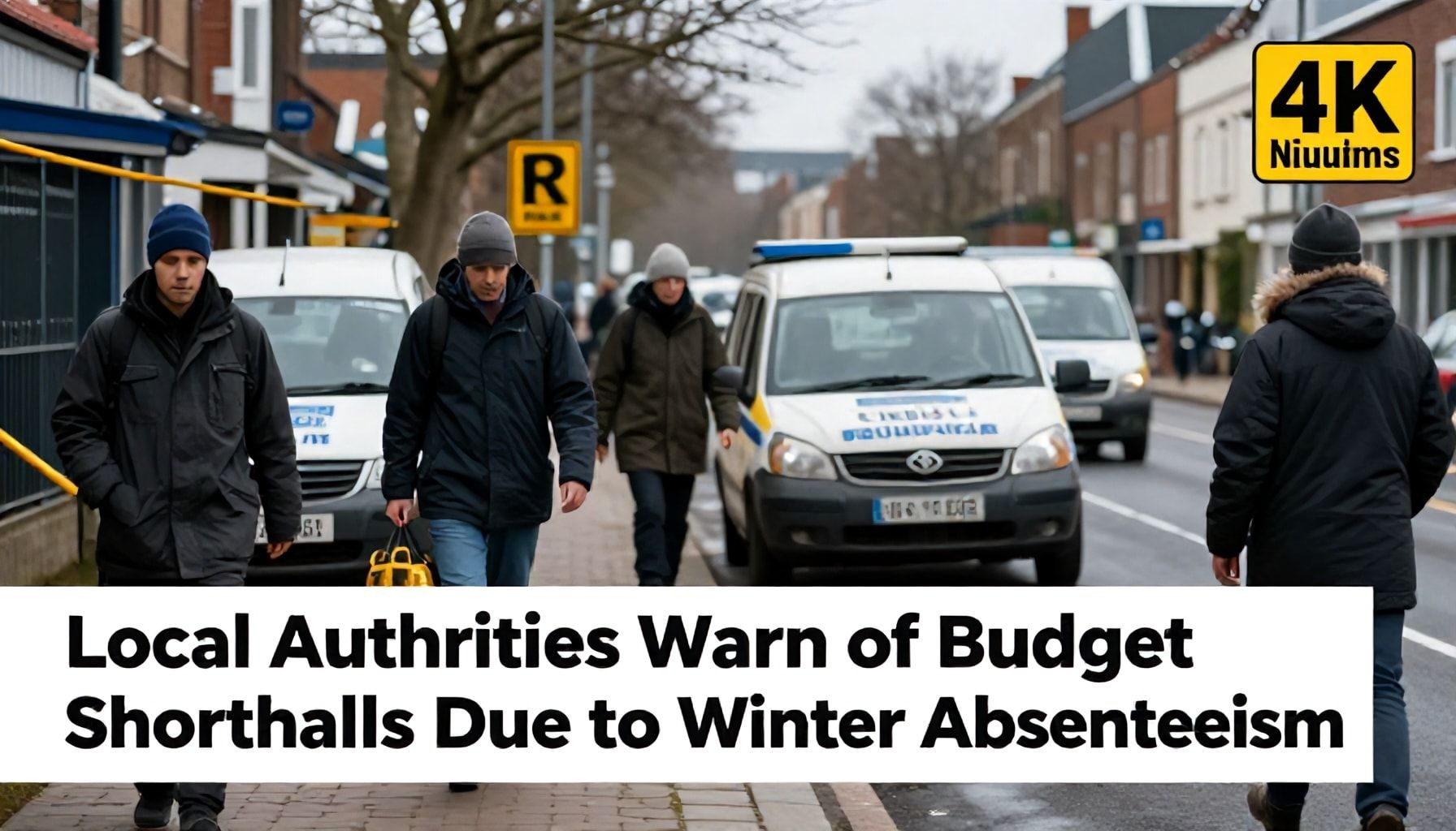 Local Authorities Warn of Budget Shortfalls Due to Winter Absenteeism