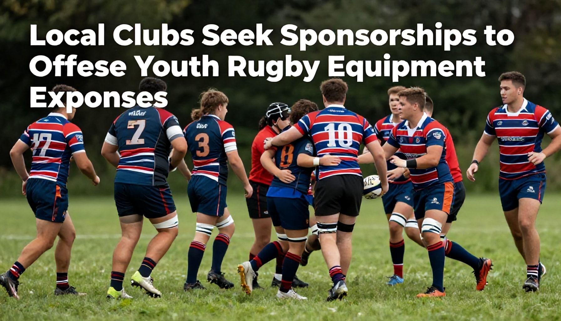 Local Clubs Seek Sponsorships to Offset Youth Rugby Equipment Expenses