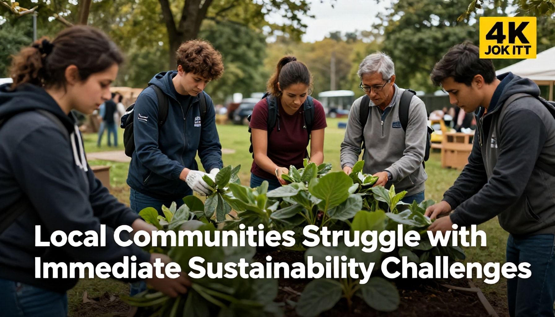 Local Communities Struggle with Immediate Sustainability Challenges