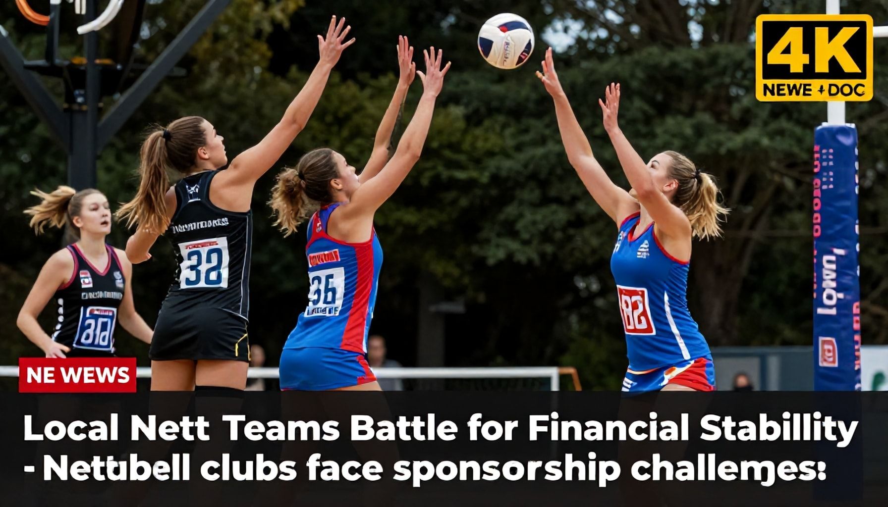 Local Netball Teams Battle for Financial Stability