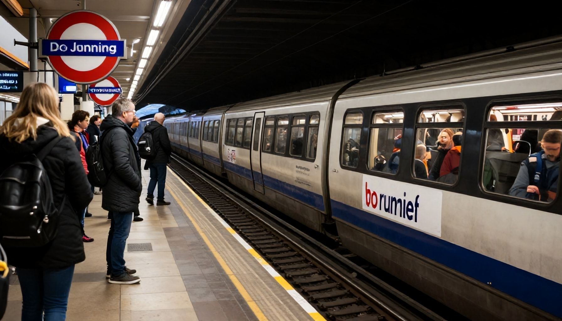 London Underground fines over 1,000 for running in 2024