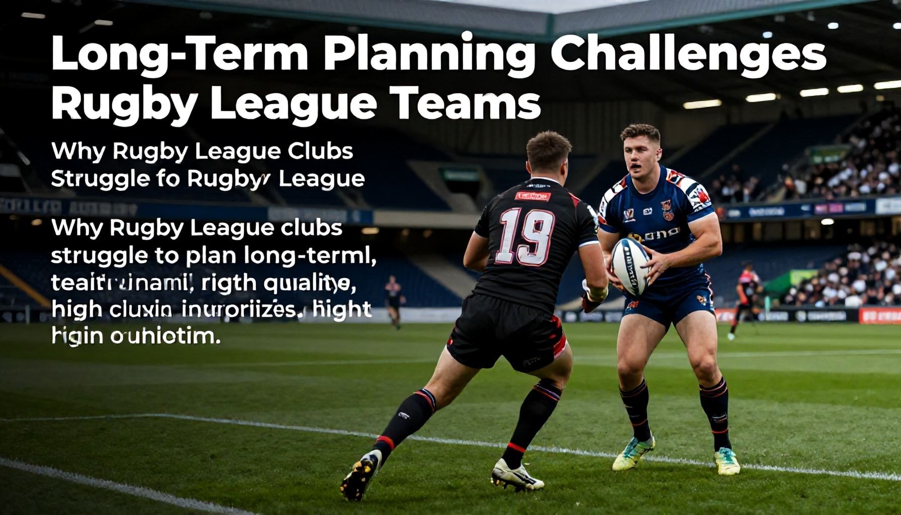 Long-Term Planning Challenges for Rugby League Teams