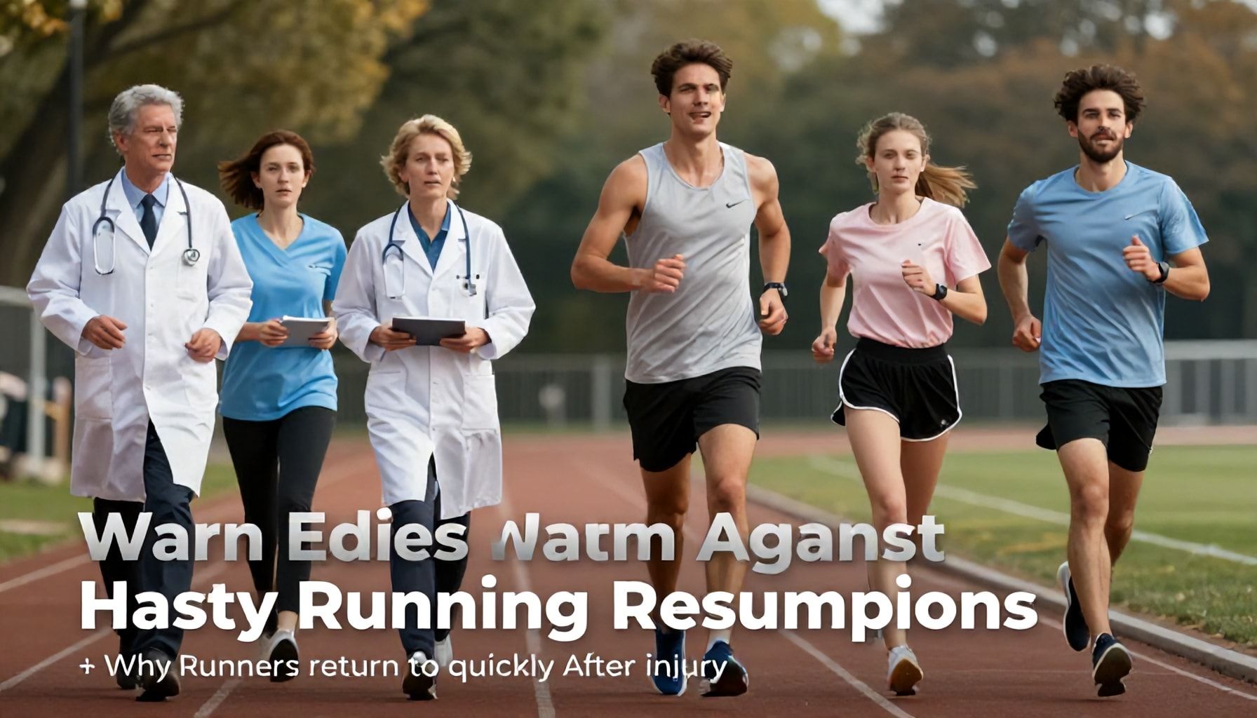 Medical Experts Warn Against Hasty Running Resumptions