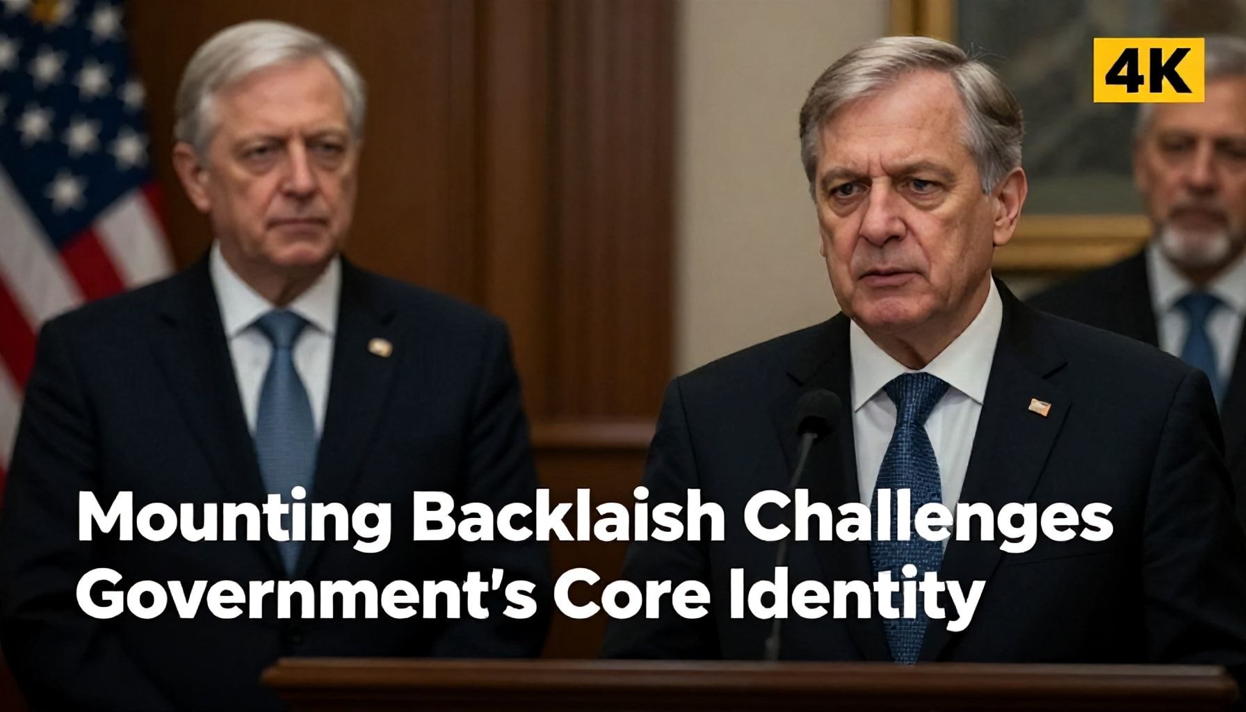 Mounting Backlash Challenges Government's Core Identity