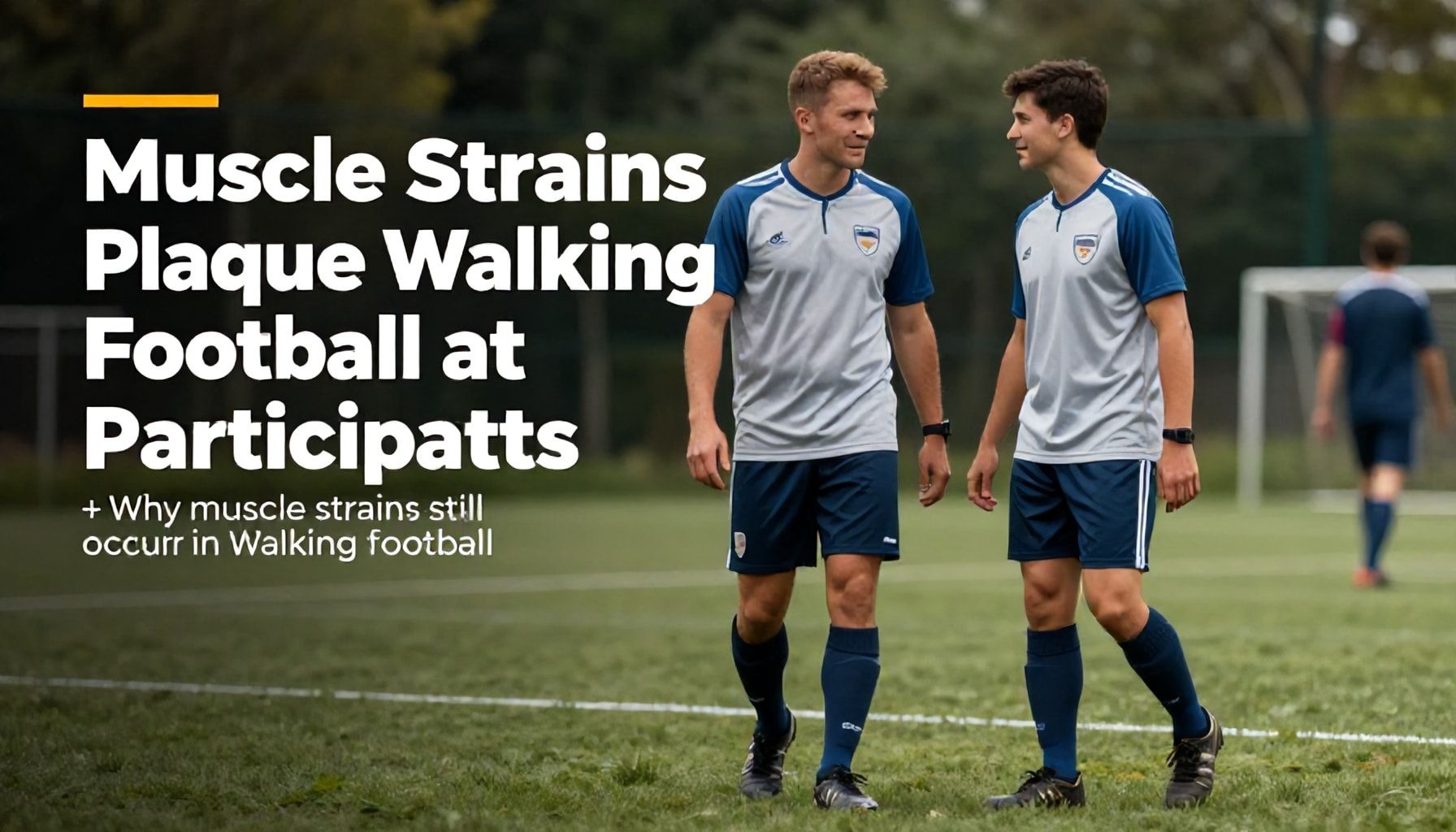 Muscle Strains Plague Walking Football Participants