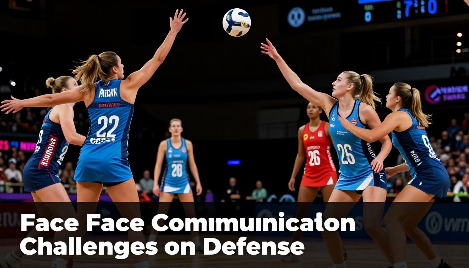 Netball Teams Face Communication Challenges on Defence