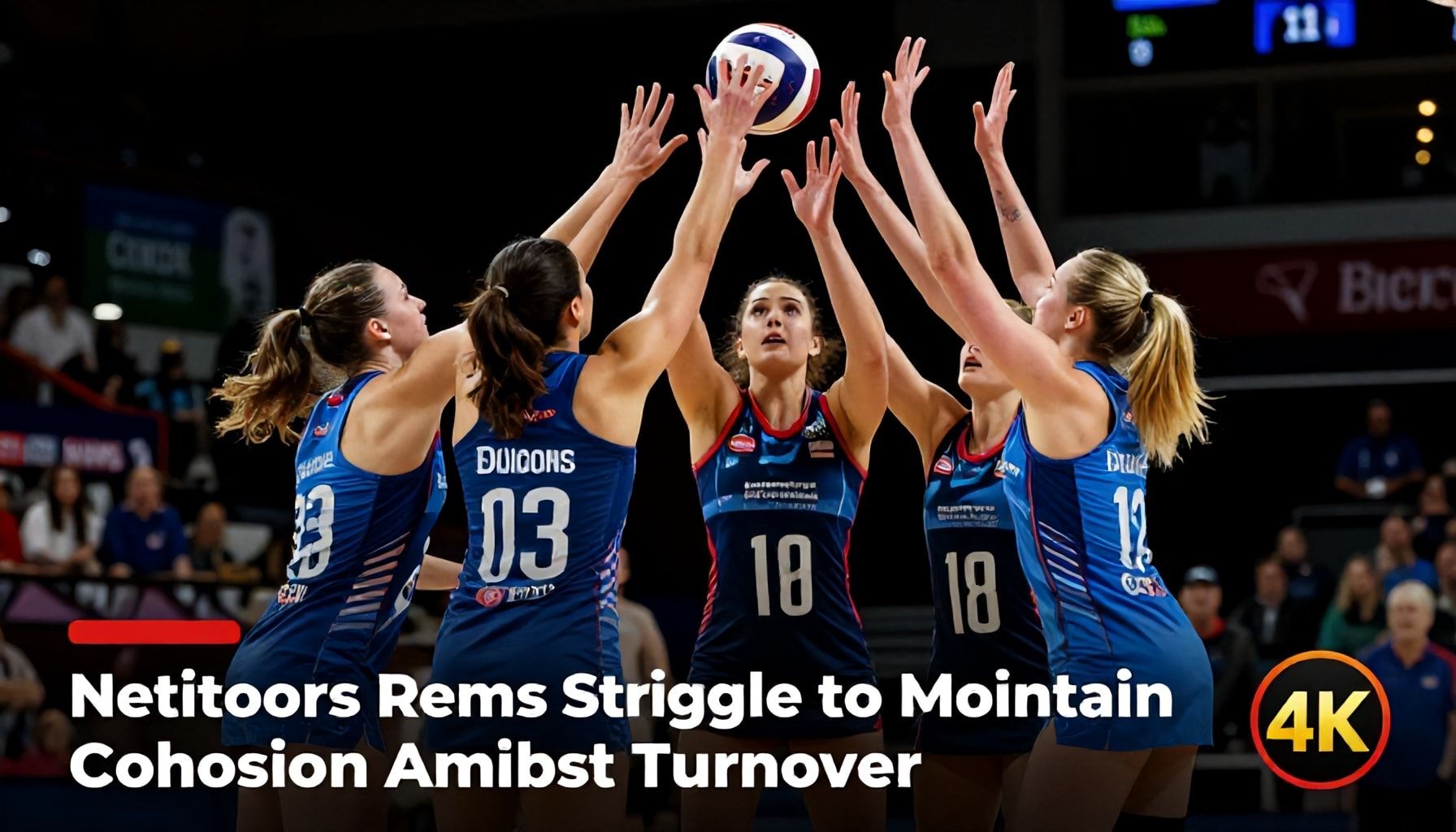 Netball Teams Struggle to Maintain Cohesion Amidst Turnover