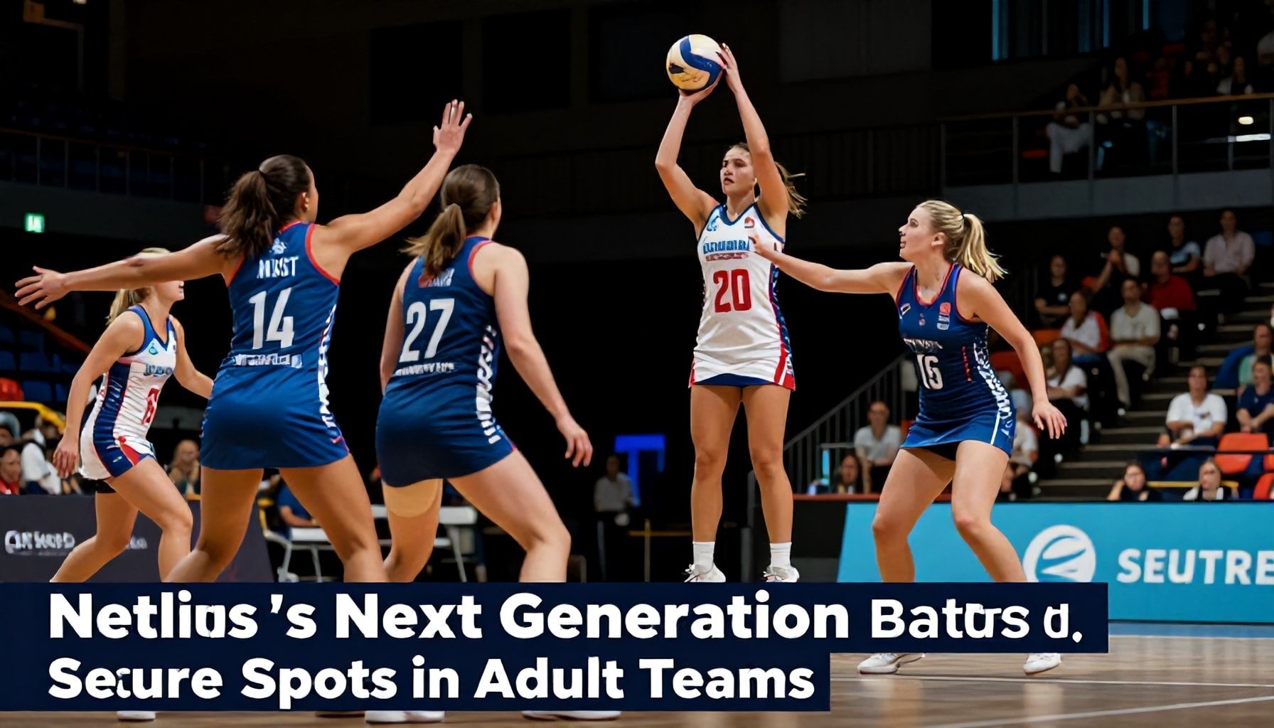 Netball's Next Generation Battles to Secure Spots in Adult Teams