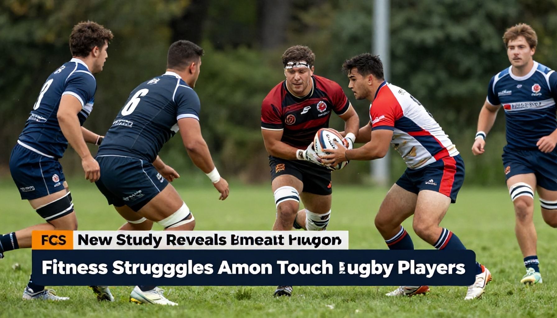 New Study Reveals Fitness Struggles Among Touch Rugby Players