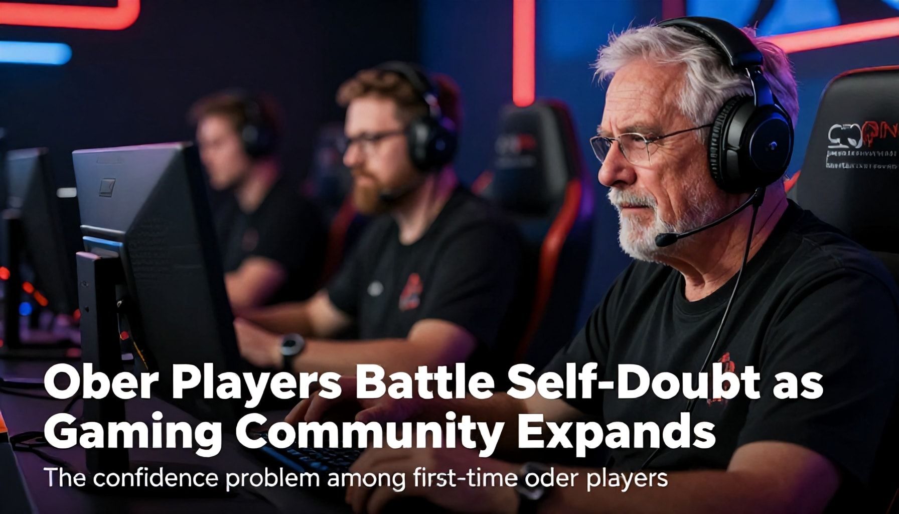 Older Players Battle Self-Doubt as Gaming Community Expands