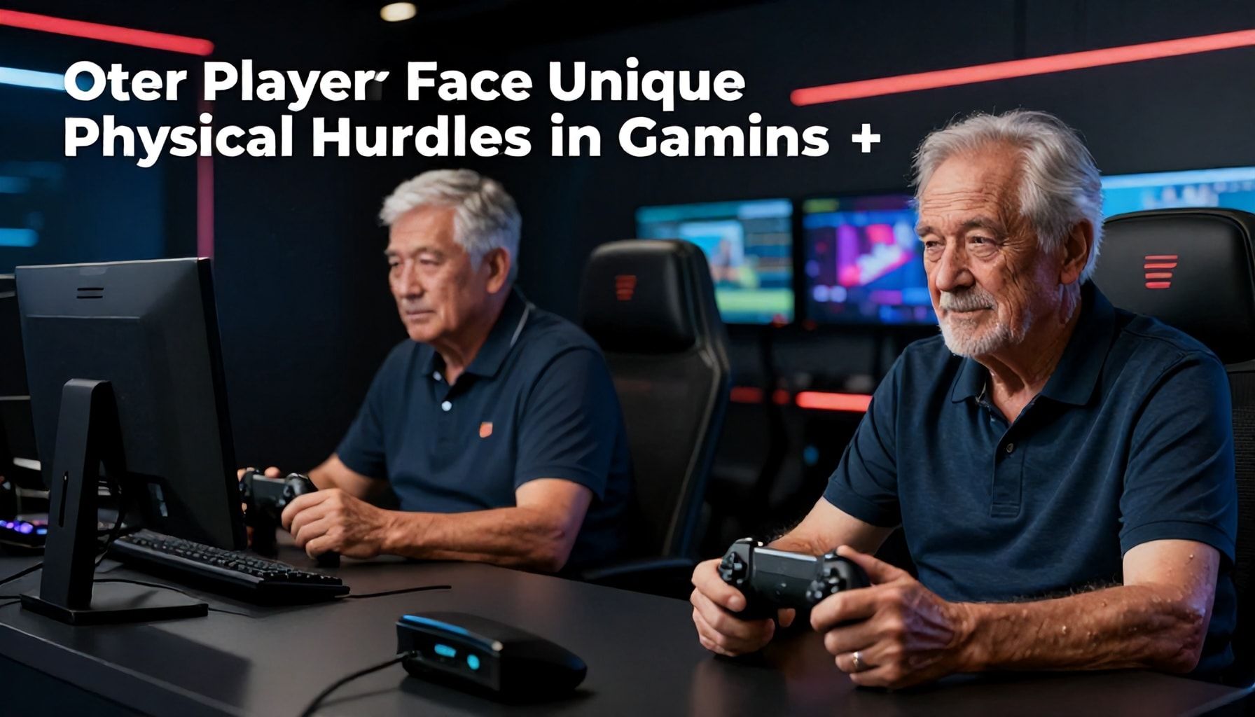 Older Players Face Unique Physical Hurdles in Gaming