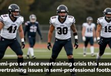 Semi-pro footballers face overtraining crisis this season