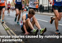 Runners suffer pavement injuries as UK streets take toll