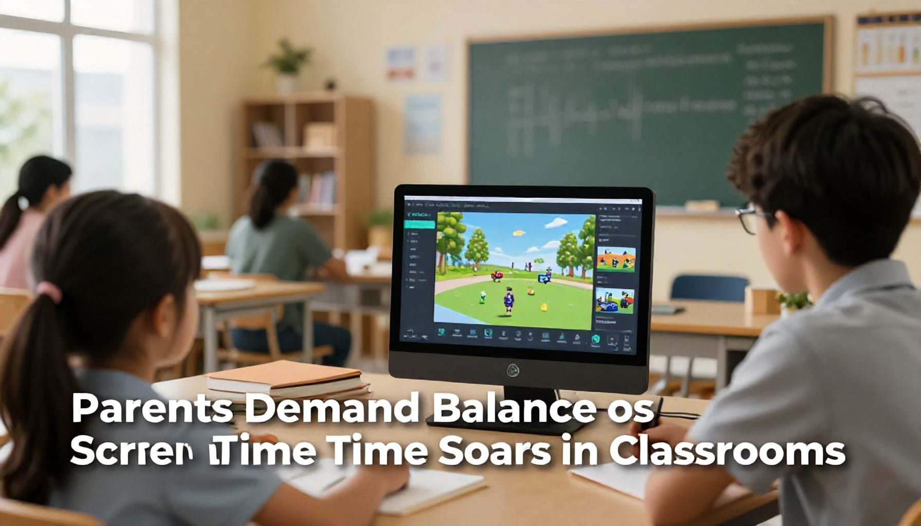 Parents Demand Balance as Screen Time Soars in Classrooms
