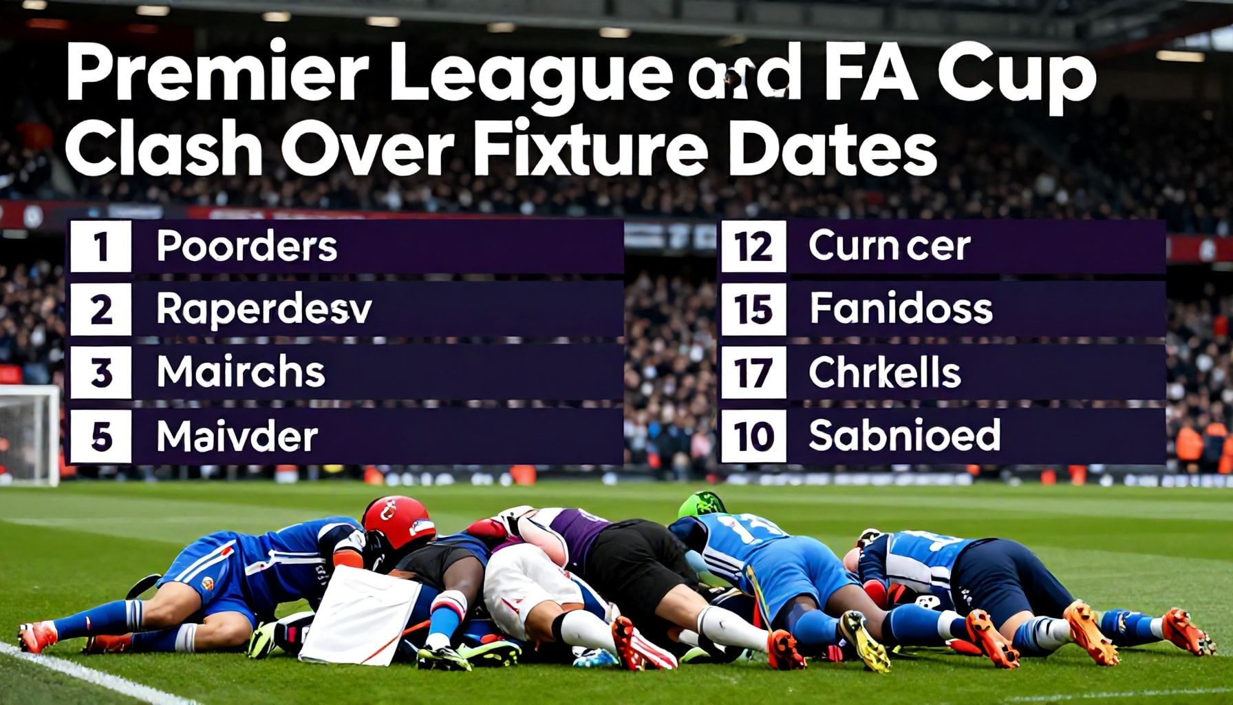 Premier League and FA Cup Clash Over Fixture Dates